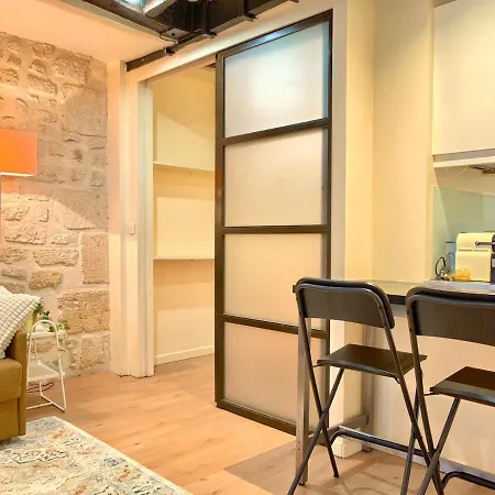 Loft For 4 By Chatelet & Montorgueil & Metro N2-46 아파트