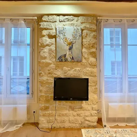 Loft For 4 By Chatelet & Montorgueil & Metro N2-46 파리
