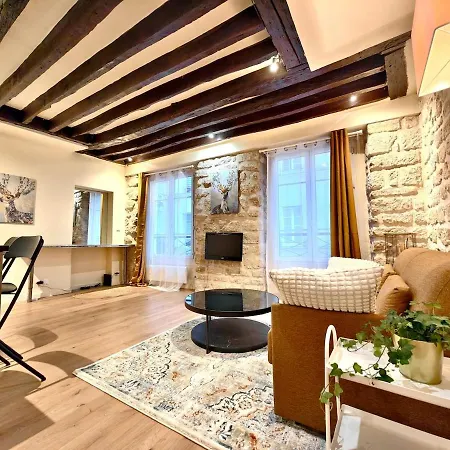 Loft For 4 By Chatelet & Montorgueil & Metro N2-46 * 파리