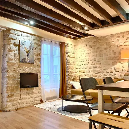 Loft For 4 By Chatelet & Montorgueil & Metro N2-46 * パリ