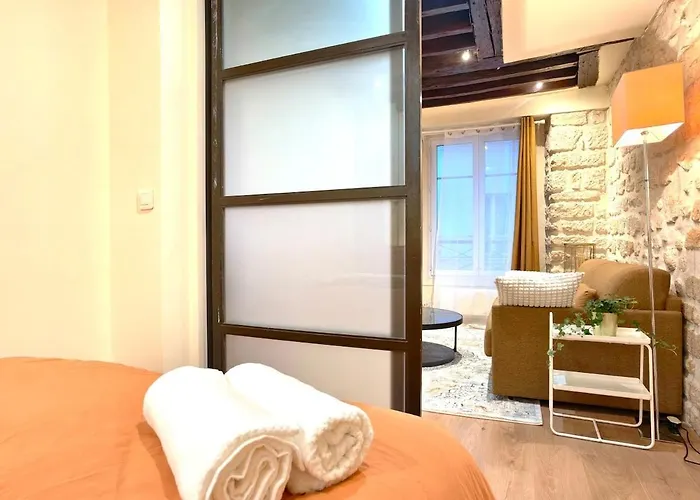 Loft For 4 By Chatelet & Montorgueil & Metro N2-46 * Parigi