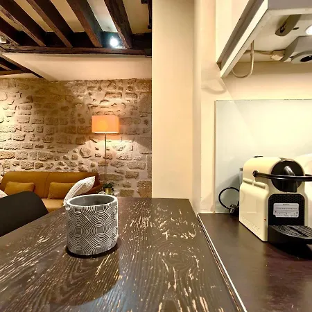 شقة Loft For 4 By Chatelet & Montorgueil & Metro N2-46